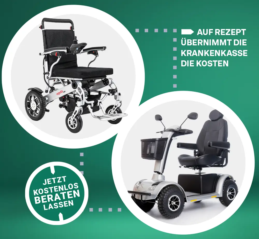 kostenloser Elektrorollstuhl oder Elektromobil kostenlos auf rezept Vitalpoint sanitätshaus Berlin