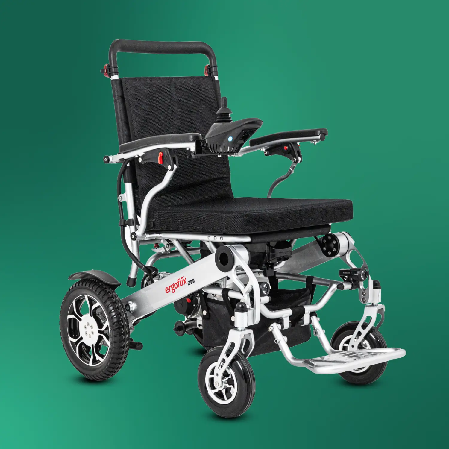 ergoflix basic faltbarer Elektrorollstuhl mit hoher Qualität