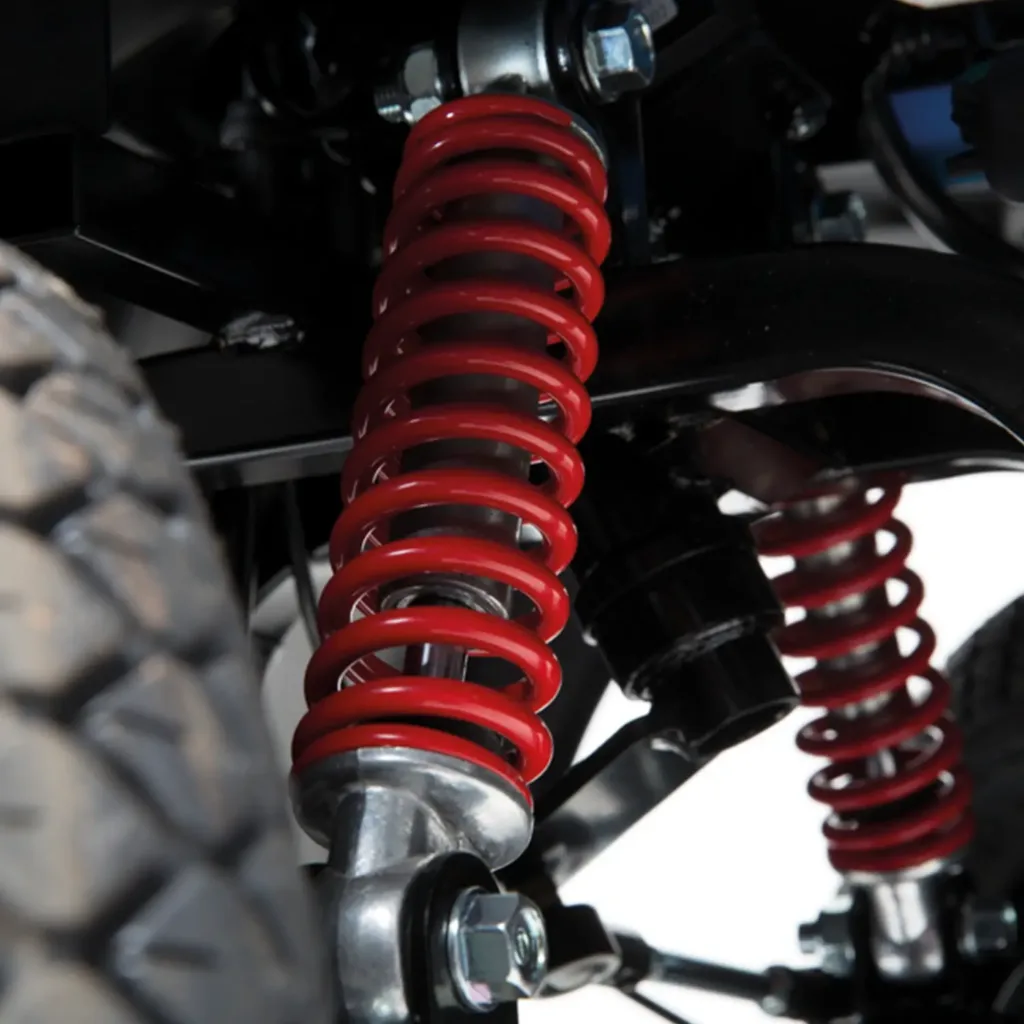 Invacare Comet Pro Elektromobil Federung