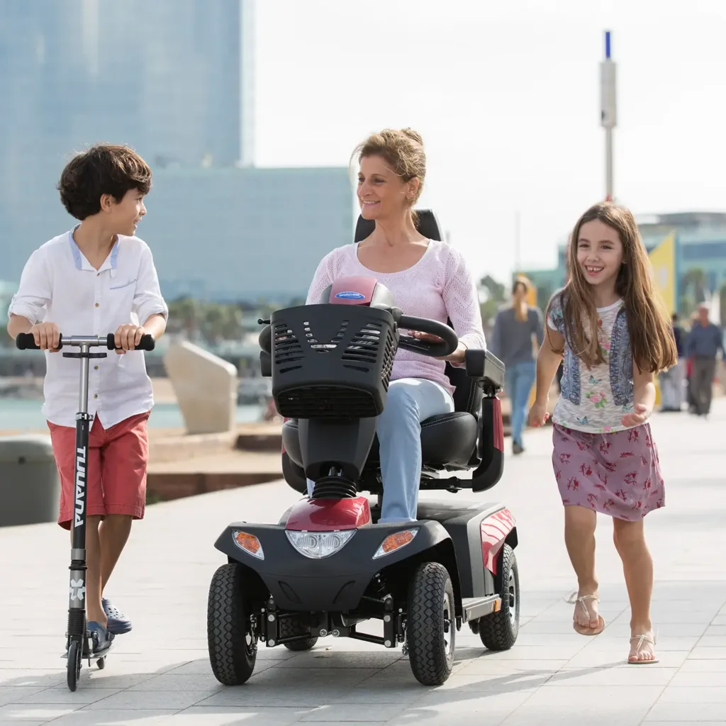 Invacare Orion Pro Elektromobil leistungsstark perfekt für lange Ausflüge