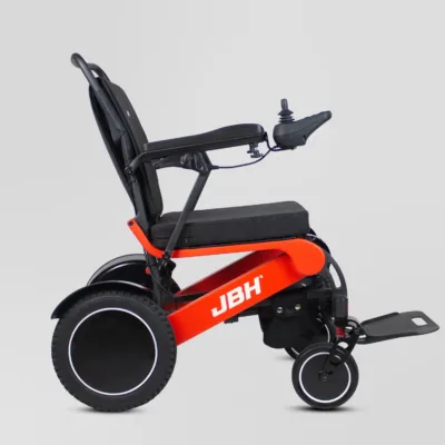 ergoflix JBH Elektrorollstuhl aus Carbon Seitenansicht