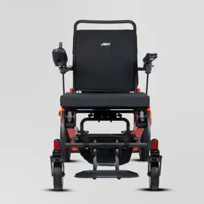 ergoflix JBH Frontansicht Rollstuhl elektrisch