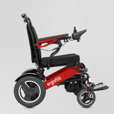 ergoflix LX Moderner Premium Elektrorollstuhl Seitenansicht