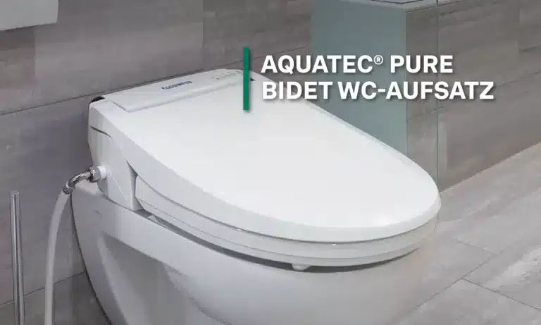 Aquatec Pure – Die intelligente WC-Sitzerhöhung mit Bidetfunktion