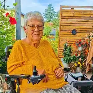 Elektrorollstuhl für mehr Unabhängigkeit - Christa aus Brandenburg möchte wieder selbst entscheiden