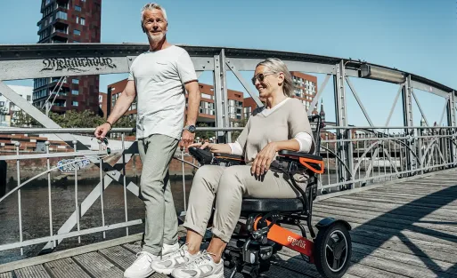Faltbare Elektrorollstühle von ergoflix